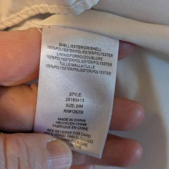 Pippa & Julie Striped Pink and Blue Kids Dress - Picture 5 of 5